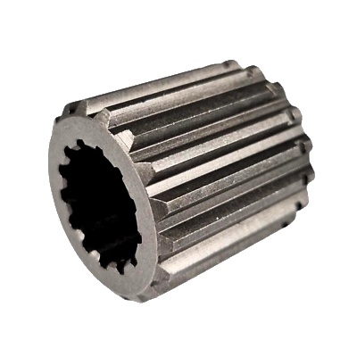 Example of a shaft with DIN spline teeth