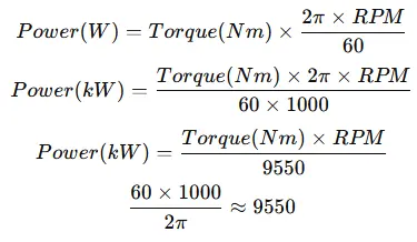 Power Calculation Formula